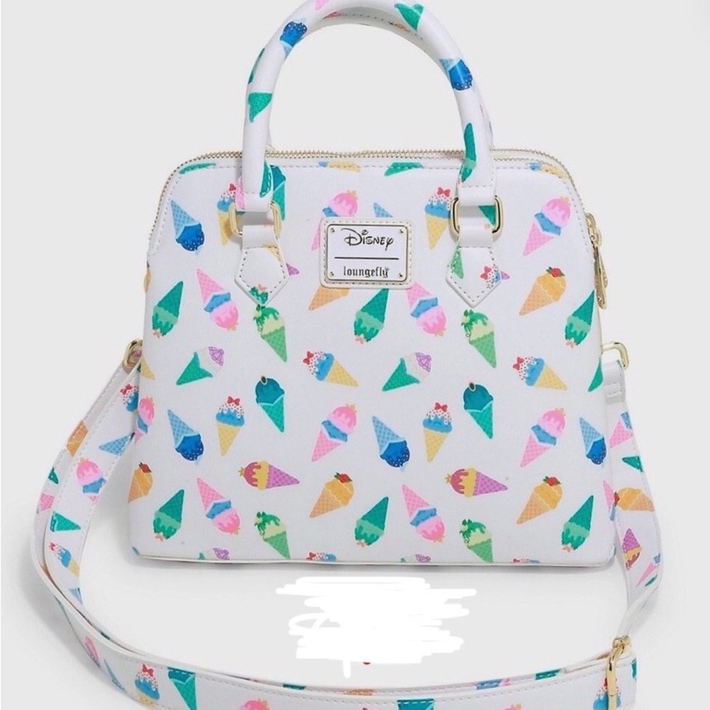 Loungefly Disney Ice Cream Cone Satchel